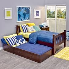 A daybed for one overnight guest is nice to have, but a daybed with a trundle can provide accommodation for at least two guests at a moment's notice. Cameron Hardwood Trundle Bed Epoch Design
