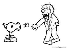 Yes, it is a popular game with several attractive characters of zombies and various plants. Plant Shoot Zombi Plants Vs Zombies Coloring Pages Printable