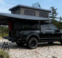 Aluminum Pickup Camper Pop-up off-Road Overland Camping Pod for 5.5FT Bed