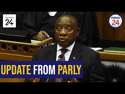 Watch Live Coronavirus Ramaphosa To Update Media After Meeting Political Leaders In Parliament Youtube