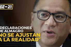 Juan Manuel Benites sobre Almagro: “Sus declaraciones no se ajustan a la  realidad”