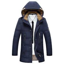 Découvrez les parkas homme sandro : Doudoune Homme Longue Parka Luxe Duvet Sport Elegance Capuche Bleu Jackets Casual Coat Mens Jackets
