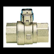 Valvola a sfera per gas 1/2" a passaggio totale F/F Enolgas ...