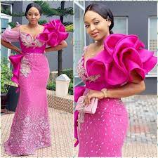 Lace styles for traditional marriage are what most brides to be bothered about… but, don't worry you are in the right place as we have carefully selected 60 most beautiful blouse and gowns styles for traditional marriage. Gateau African Lace Styles African Lace Dresses African Fashion Dresses