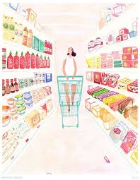 Supermarket Illustration Illustration Design Illustrators