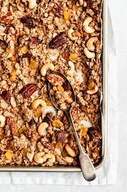 Healthy Granola Recipe Vegan Gluten Free Ambitious Kitchen Recipe Granola Recipe Healthy Granola Healthy Granola Recipes