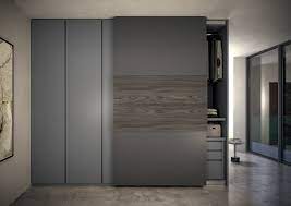 Sliding doors are a stylish way to improve the function of your wardrobe. Wardrobe With Sliding Doors With Built In Tv Sipario By Fimar