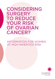 What causes ovarian cancer and what type of hormonal, genetic, and lifestyle risk factors may play a role hormone replacement therapy (hrt) may increase your risk of ovarian cancer, but only if you take ovarian cancer in these individuals also tends to occur at an earlier age than it does in those. Https Thewomens R Worldssl Net Images Uploads Fact Sheets Considering Surgery To Reduce Your Risk Of Ovarian Cancer July2019 Pdf