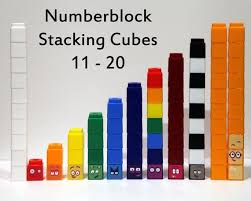 Numberblocks 11 20 Stackable Waterproof Stackable Stem Challenges Waterproof