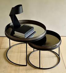 Lindgren mirrored coffee table tray. Round Tray Coffee Table Set L Xl Juniper House