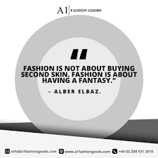 List 84 wise famous quotes about alber elbaz: Fashion Is Not About Buying Second Skin Fashion Is About Having A Fantasy Alber Elbaz A1fashiongoods Fashionquote Fashion Quotes Alber Elbaz Quotes