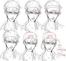 How To Draw A Visor And Backwards Cap Hat Drawing Reference Hat Drawing Art Reference Poses
