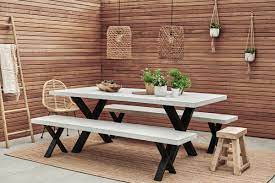 Tabletop crafted in cement fibre. Best Garden Furniture 2021 London Evening Standard Evening Standard