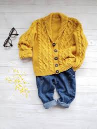 Cable Knit Cardigan In Merino Wool For Kids Size 6 Months To 4 Years Knitted Baby Clothes Knit Baby Sweater Toddler Boy Clothes Baby Boy Sweater Knitted Baby Clothes Knit Baby Sweaters