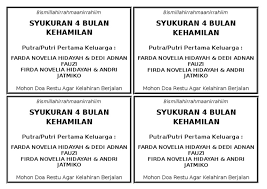 Ucapan nasi kotak aplikasi di google play. Label 4 Bulan Hamil