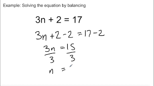 Interpreting the model in the context of the data. Grade 8 Math Lesson 8 5 Solving Equations Youtube