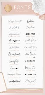 Modern Dreamer Font Bundle Handwritten Fonts Typography Fonts Easy Fonts