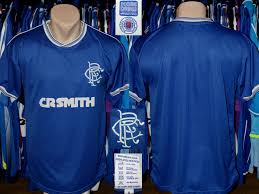 Mens l rangers fc 2010/11 away top. Retro Replica Rangers Fc The Gers Score Draw 1986 Shirt Jersey Trikot Scotland Rugbyandfootballshirts Com
