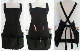 Gnm salon apparel offers superior quality hair stylist aprons designed and created specifically keeping our stylists in mind. Multi Pocket Apron Fashion Stylist More Makeup Hairdresser Painting Designer In Aprons From Home Garden On Stylists Aprons Hair Salon Design Home Hair Salons