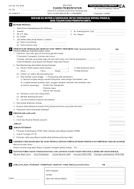 *hanya borang yang lengkap akan diproses. Http Www Hasil Gov My Pdf Pdfborang Ea Pin2010 1 Pdf