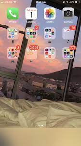 Aesthetic Phone Organization Home Screen Aesthetic Phone Organization Phone Organization Iphone Organization Iphone App Layout