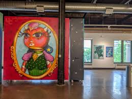 The horse statue and the weird murals. Murals In The Mcnichols Building Celebrate Denver S Chicano A Culture 303 Magazine