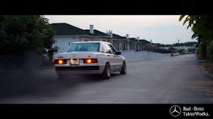 Mercedes 190d 2 5 Turbo Launch Bad Benz Youtube