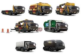 Trucks Concept Art From Detroit Become Human Art Artwork Gaming Videogames Gamer Gameart Conceptart Concept Car Design Truck Art Futuristic Cars