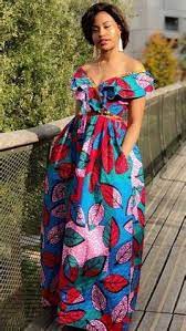 Mais le mot baou sert aussi dès l' ancien empire à désigner un concept plus abstrait. Tissus Pagne Longue Robe Modele De Longue Robe Volante En Pagne Site De Mode