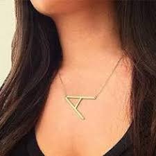 Alexis Rose Necklace Gold Sideways Initial Necklace Initial Etsy Initial Necklace Monogram Pendant Necklace Sideways Initial Necklace