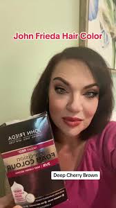 John Frieda Deep Cherry Brown Dye