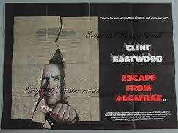 Grupa więźniów osadzonych w rygorystycznym więzieniu alcatraz postanawia z niego uciec. Escape From Alcatraz Original Vintage Film Poster Original Poster Vintage Film And Movie Posters