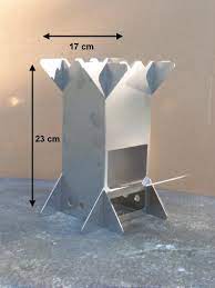 mini stove flat packed camping rocket stove etsy estufas de lena estufa estufas cohetes