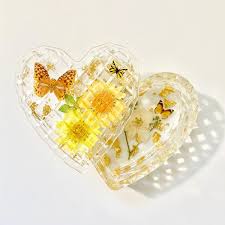 Whether its boxes for rings, earrings, necklaces, or even diamonds. 17 Floral Jewelry Box Ideas In 2021 Floral Jewellery Jewelry Box Resin Crafts