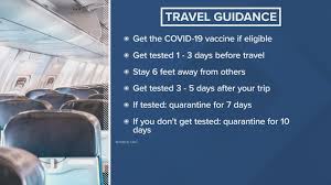 The revised quarantine guidelines say people who test positive for covid should quarantine for at least 10 days after the onset of symptoms. Washington Travel Advisory Now Follows Cdc Guidance On Testing Quarantining King5 Com