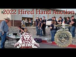 2022 Swink FFA Hired Hand Auction Fetches High Bids
