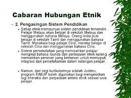 Hubungan etnik di malaysia, universiti kebangsaan malaysia. Cabaran Terhadap Hubungan Etnik Di Malaysia Dan Global