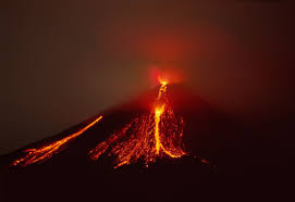 Incandescent Lava Blocks And Strombolian Eruption Volcano Volcano Wallpaper Hd Wallpaper