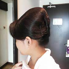 Tutorial 2 cara mudah membuat rambut ala pramugari | french twist. Terbaru 36 Cara Cepol Rambut Pegawai Bank