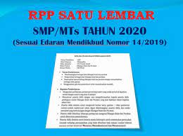 Perubahan kurikulum 2013 contoh materi silabus sma terutama bagi guru yang sekolahnya melaksanakan kurikulum 2013. Contoh Rpp Satu Lembar Ips Smp Mts Tahun 2020