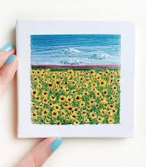 35 Colourful Landscapes That I Created Using Needle And Thread Bored Panda