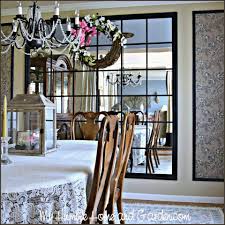 I blue taped the size. Dining Room Mirror Diy My Humble Home And Garden