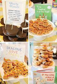 10 Creative Children S Book Themed Baby Shower Ideas Free Printables Baby Shower Brunch Book Baby Shower Theme Baby Shower Book