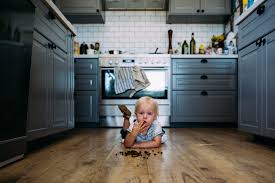 Your cabinets and drawers are a real danger zone for before you even begin to child proof your kitchen, make sure your smoke alarms and carbon get comfortable using the stovetop's back burners to keep small hands out of reach of high heat. 29 Brilliant Ways To Photograph Uncooperative Kids