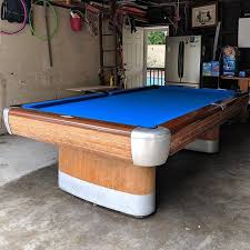 9 Foot Brunswick Anniversary Done Euro Blue Billiards Dkbilliards Playpool Mancave Gameroom Pooltable Pool Table Play Pool Billiards
