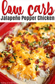 Keto Jalapeno Popper Chicken Easy Keto Chicken Recipe Recipe In 2020 Keto Recipes Dinner Jalapeno Popper Chicken Recipe Keto Recipes Easy