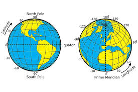 the distance between degrees of latitude and longitude