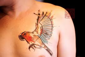 Originally posted by amber miskell. Small Bird Tattoos On Men Chest Segerios Com