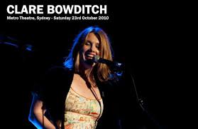 Isn't it about time i gave you six of my super finest songs, huh? Live Review Clare Bowditch The New Slang Andy Bull Glenn Richards Metro Sydney 23 10 10 The Au Review