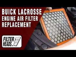 2011 buick lacrosse 3.6l fuel filter location? How To Replace Engine Air Filter 2011 Buick Lacrosse V6 3 6l Youtube
